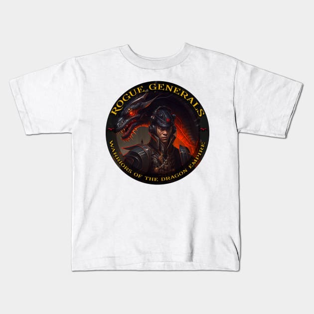 Rogue Generals Chinese Fantasy Gift Kids T-Shirt by TheLaundryLady